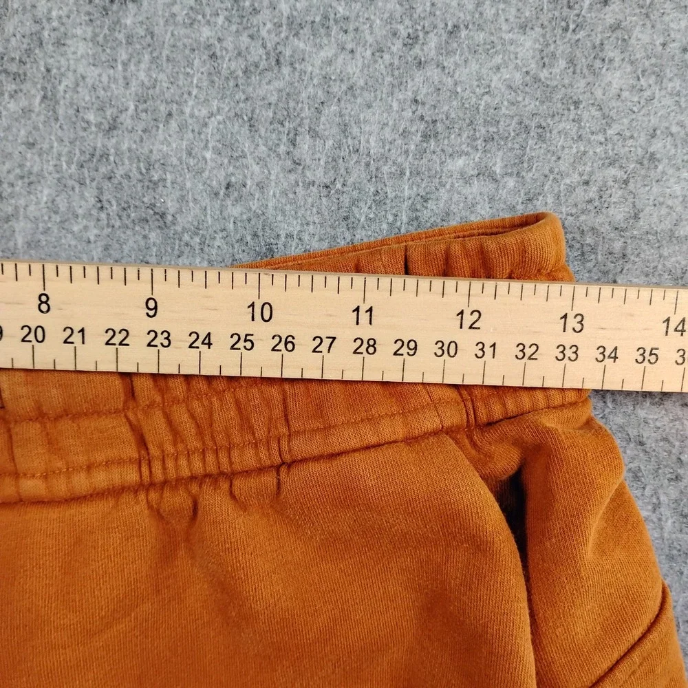 Lululemon Loungeful High Rise Shorts Womens 4 Copper Brown Sweatshorts LW7BXJS